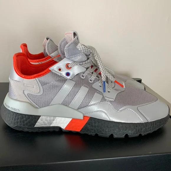 Adidas Night Jogger used couple of times size 12 Size 10.5 - adidas Nite Jogger x 3M 3M Logo Print - Metal  main image 3